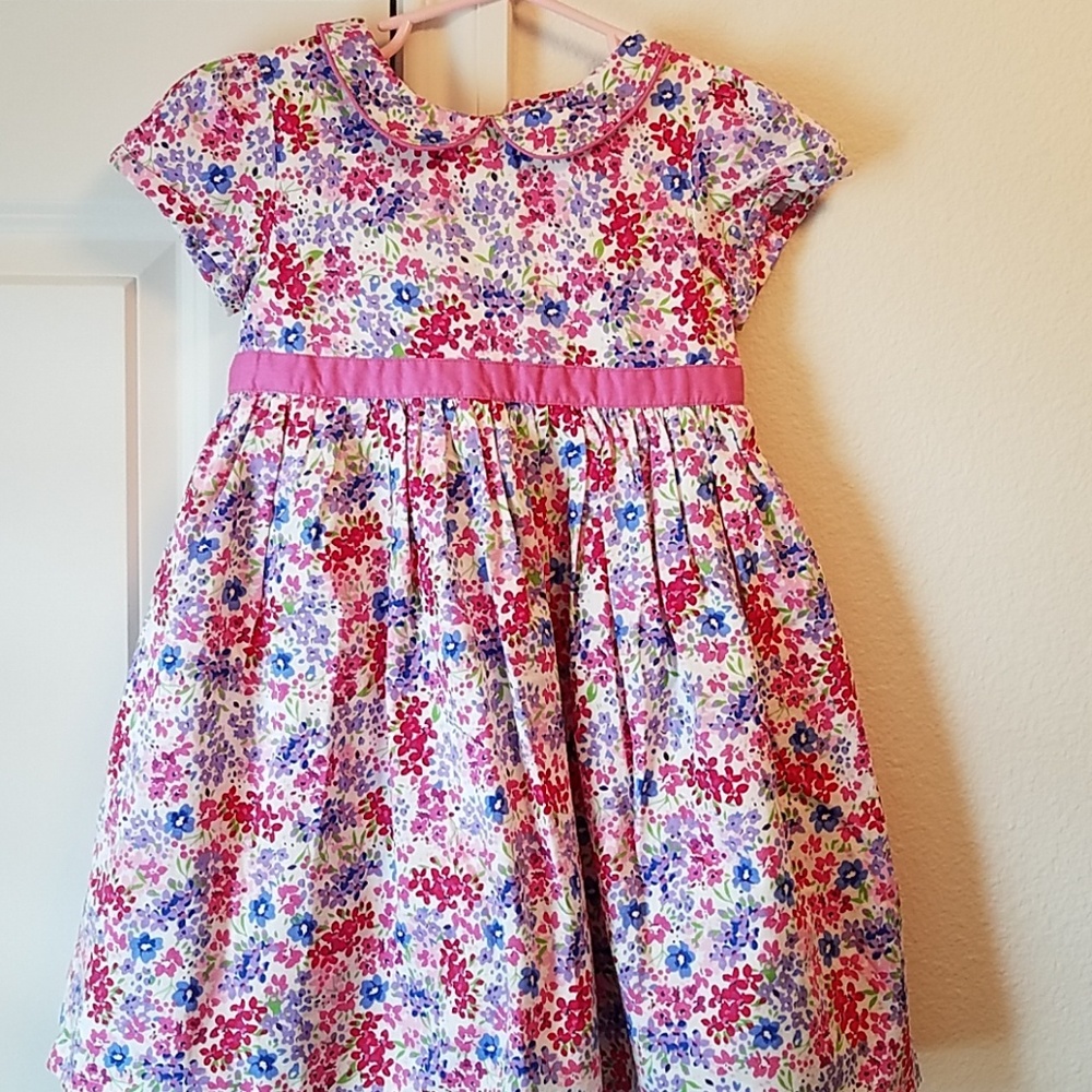 JoJoMamanbebe Floral Toddler Dress